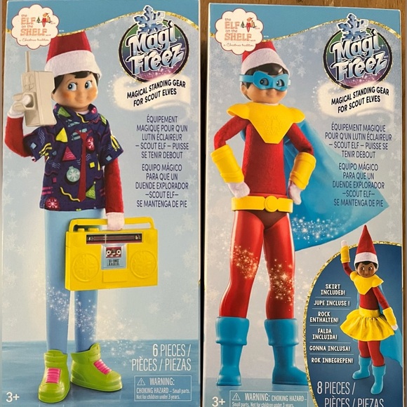 MagiFreez accessories sets-2 total scout elf/elf on shelf 80s vibe/hero NWT NEW - Picture 12 of 12
